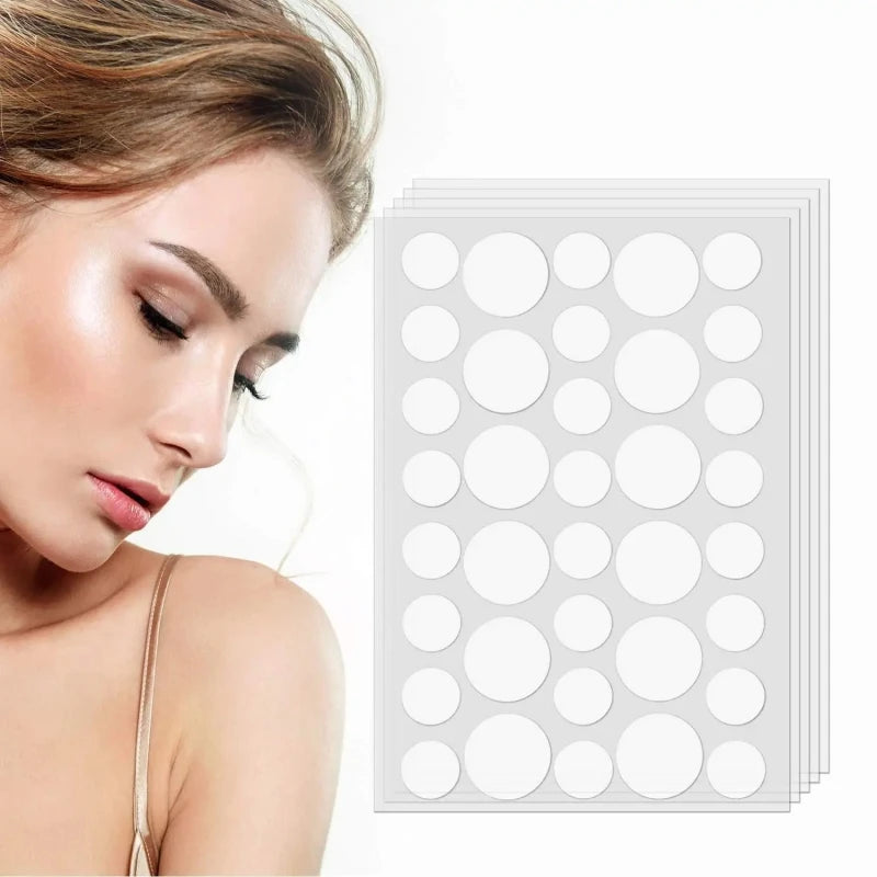 Hydrocolloid Acne Patches - Invisible Spot Treatment for Pimple Removal and Repair